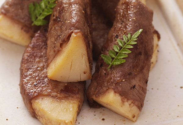 牛肉の炊き込みご飯