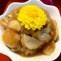 豚の角煮ゆり根あん