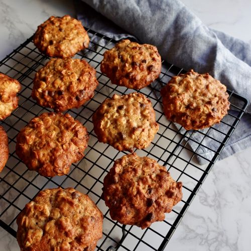 バナナのオートミールクッキ