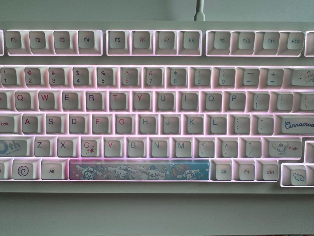 ゲーミングキーボード シナモン