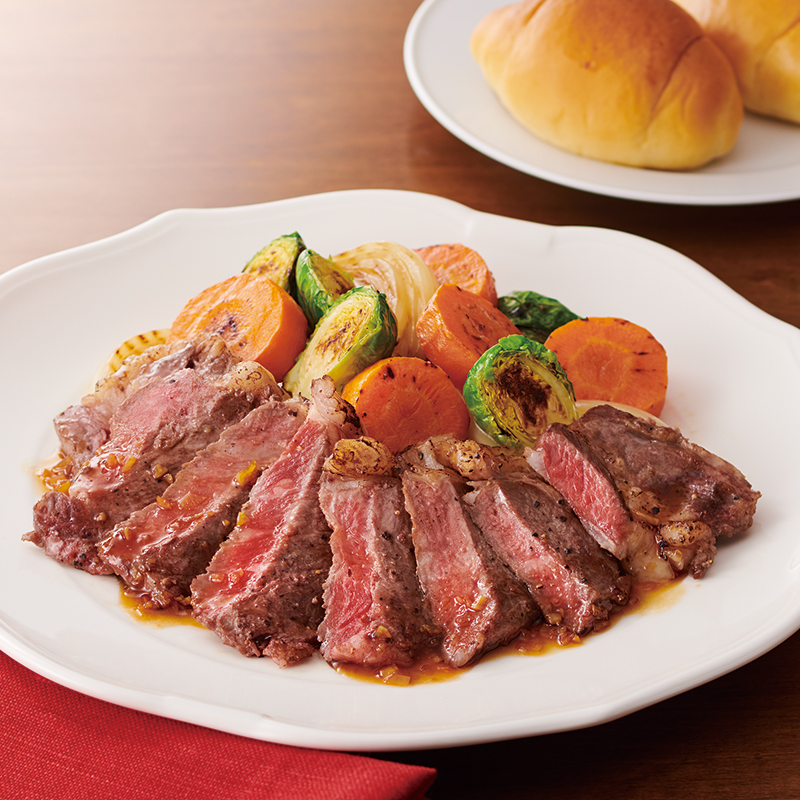 牛肩ロースブロックでローストビーフ