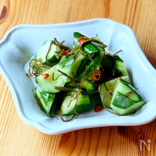 真昆布とキュウリのさっぱり香味漬けまいにち、おだし