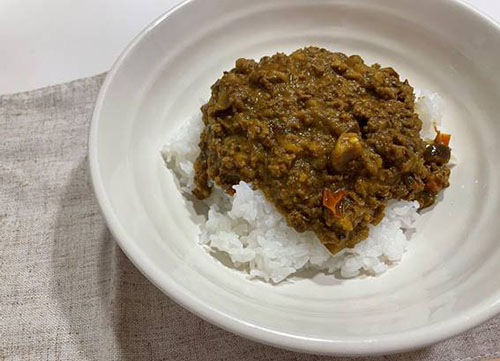 レンジで時短・簡単！キーマカレー 森林どり