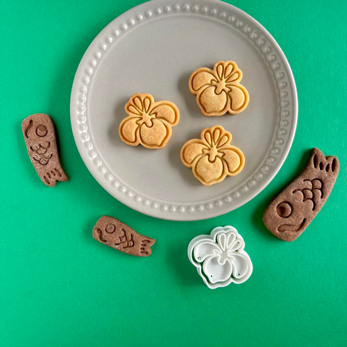 クッキー型こいのぼり 大 こどもの日 アイシング アイシングクッキーこどもの日のこいのぼりアイシングクッキー - sweet²minne国内最大級のハンドメイド・手作り通販サイト