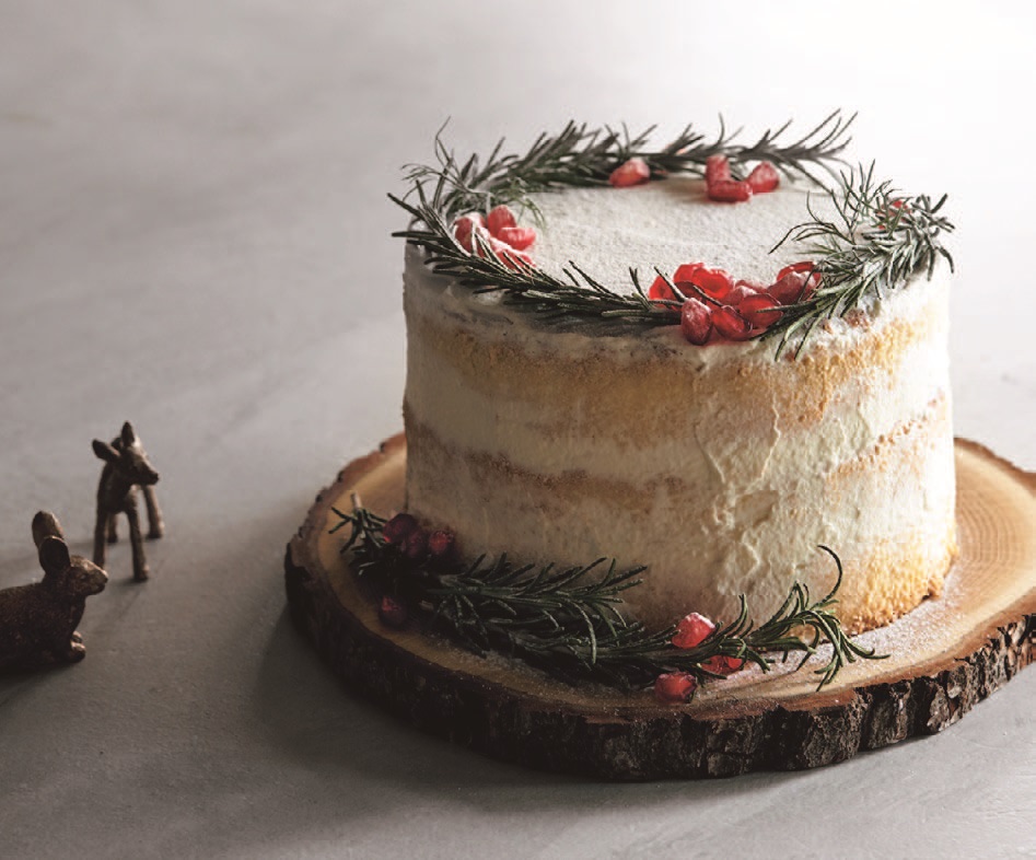 カンタン☆美ケーキ 手軽にできるのに超おしゃれ！ アメリカで流行の「ネイキッド・ケーキ」を作ってクリスマスをゴージャスに過ごそうPouch ポーチ