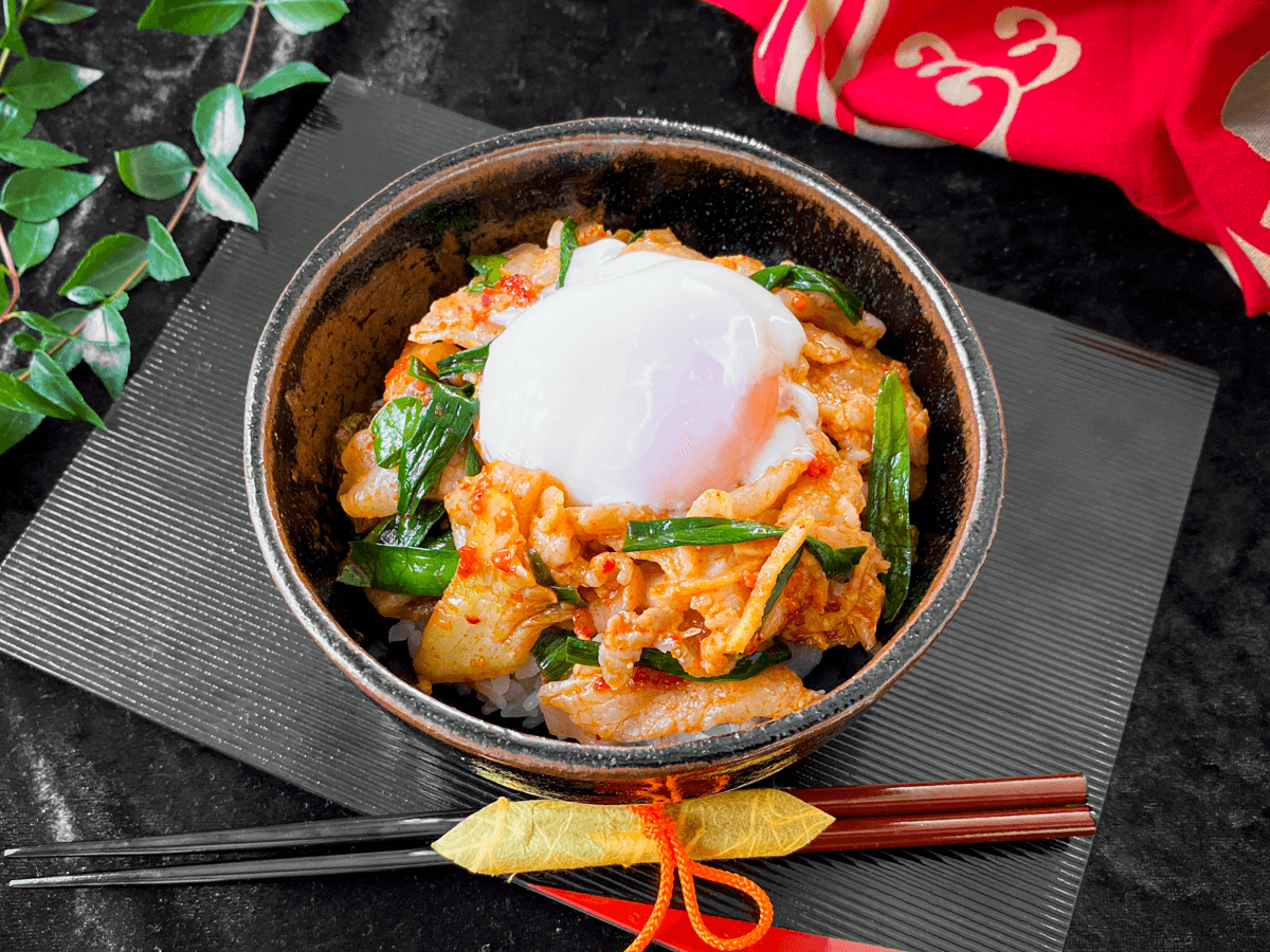 豚キムチスタミナ丼おすすめレシピモランボン