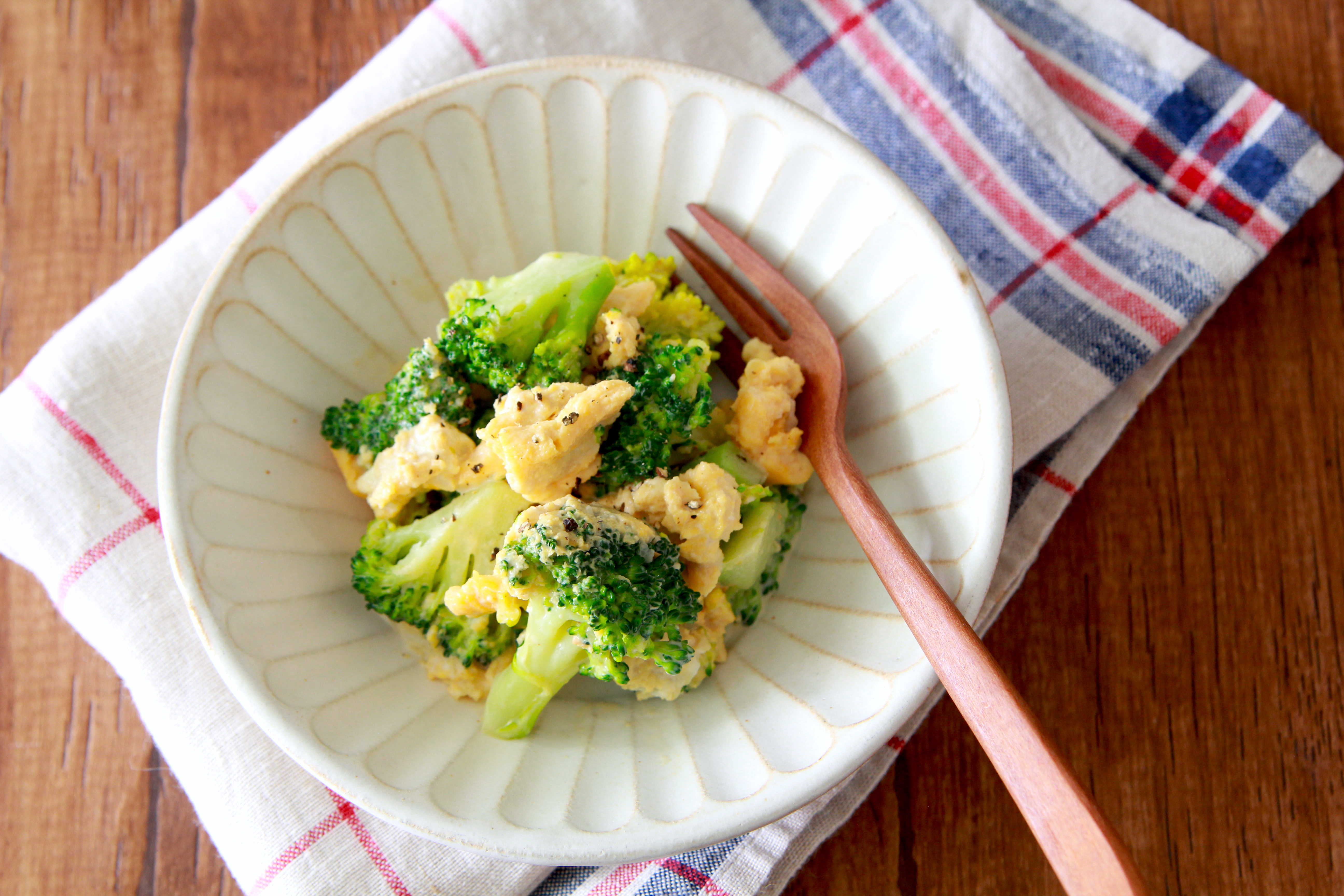 レンジで簡単！ツナブロッコリ