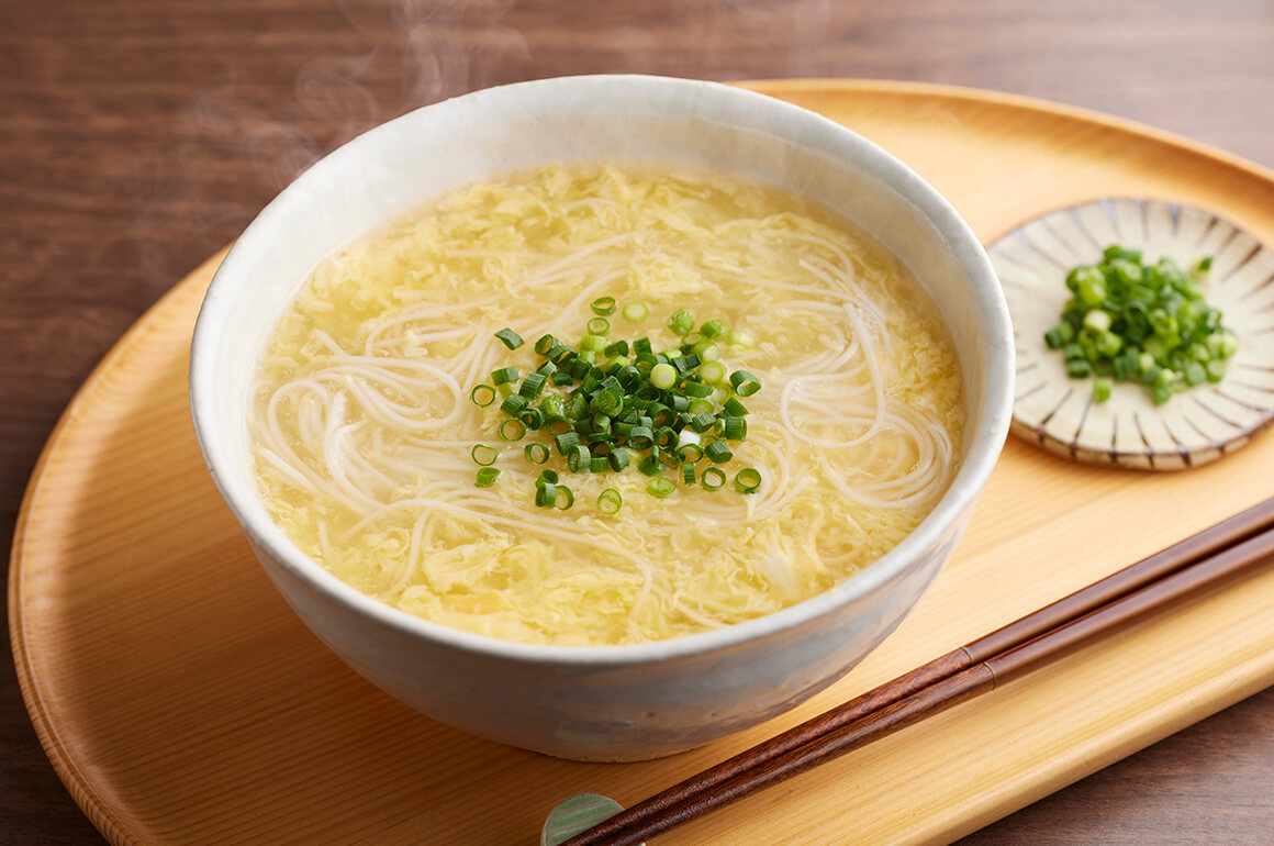 あったか卵にゅうめん「時短朝食レシピ、大公開！」ごはんだもん！げんきだもん