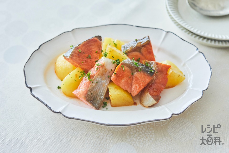 鮭とじゃがいもの塩バター by さわぽこママクックパッド簡単おいしいみんなのレシピが392万品