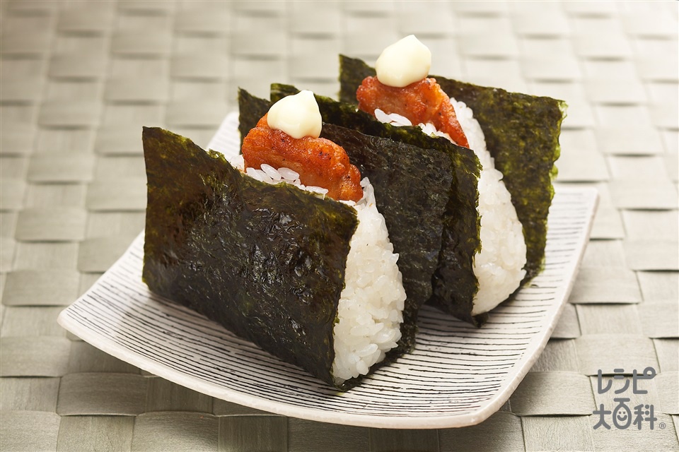 大きなおむすび 鶏唐揚げマヨネーズ セブンイレブンおむすびおにぎり sakumaSnapdish スナップディッシュID:9uauHa