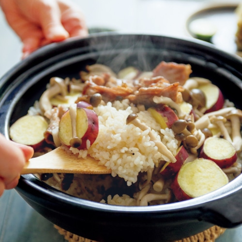 「しょうがの炊き込みごはん」レシピ 栗原はるみさん