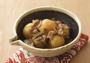 小さいじゃがいものフライドポテト