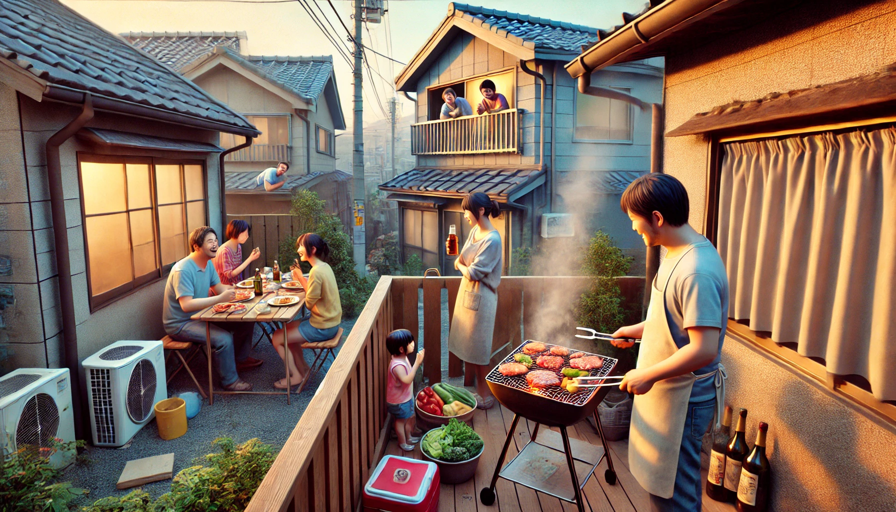 ご近所に遠慮しなくなってきたお庭でのBBQのら～りくらり。＊米国人夫と小学生男児2人との日常＊