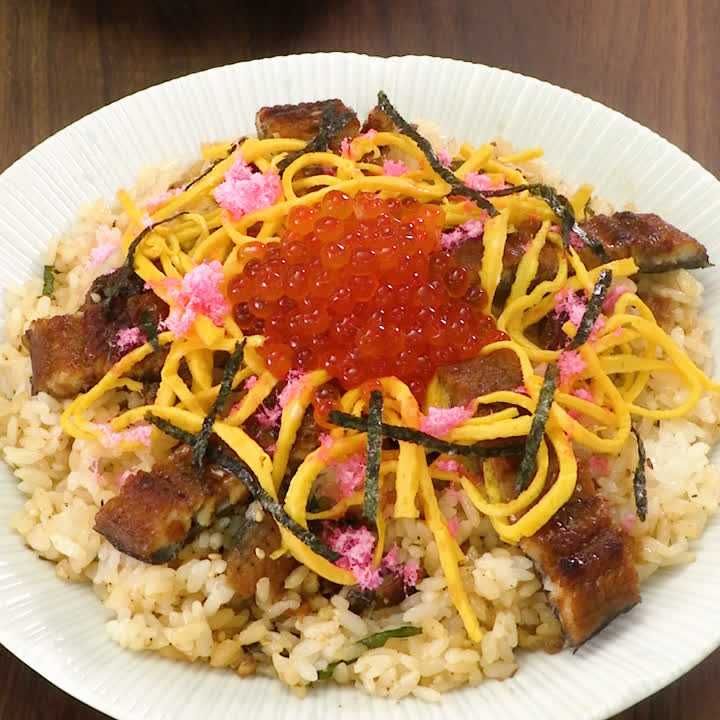 うなぎちらし寿司 – ひよこ食堂