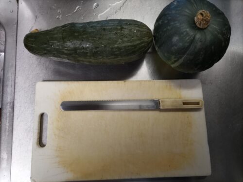 丸ごとでも安心。かぼちゃの切り方