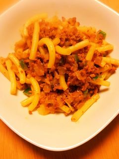 マカロニのケチャップ炒めレシピ・作り方 - E・レシピ