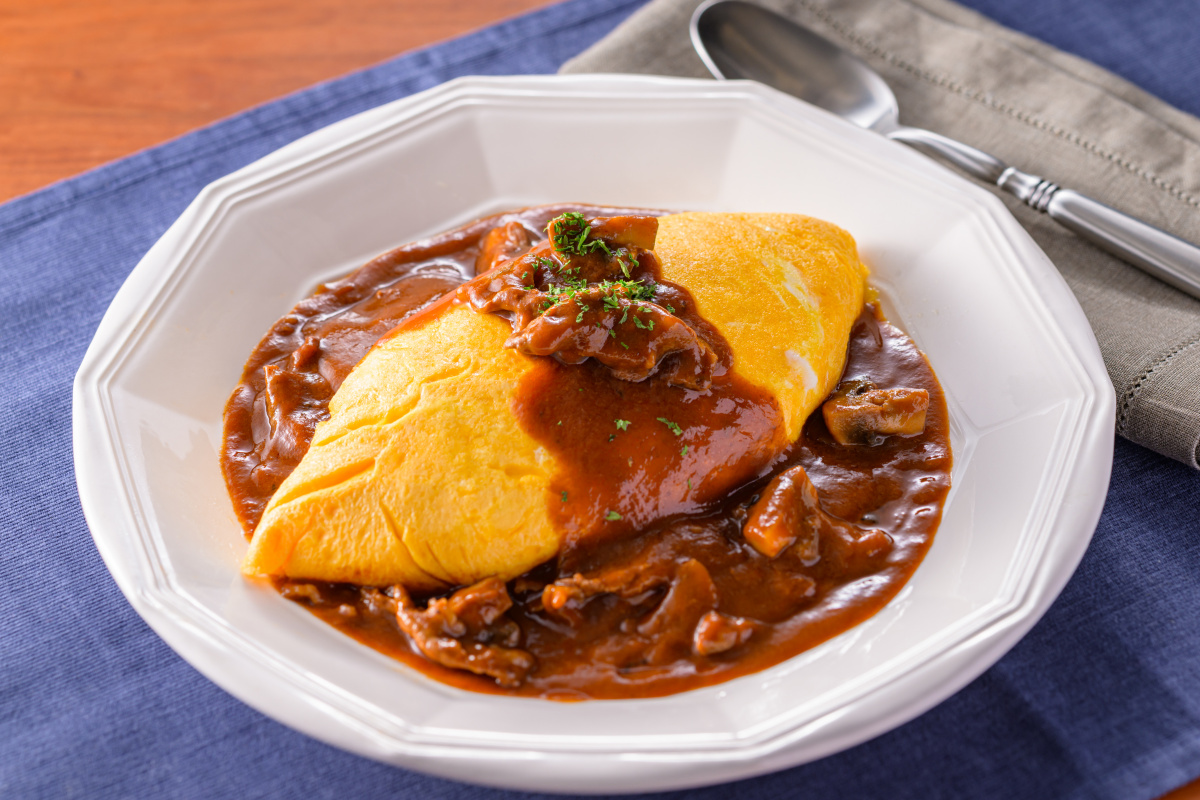 絶品簡単ふわとろオムライス 手作りデミグラスソース