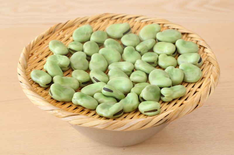 簡単調理！ そら豆のレンジ蒸し