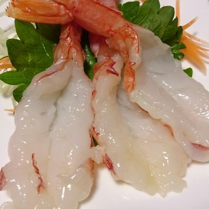 エビの下処理の方法