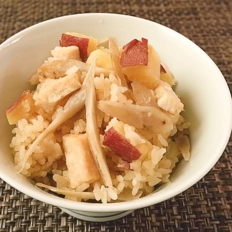 子供が喜ぶ ^^ 炊飯器で簡単サツマイモごはん♪