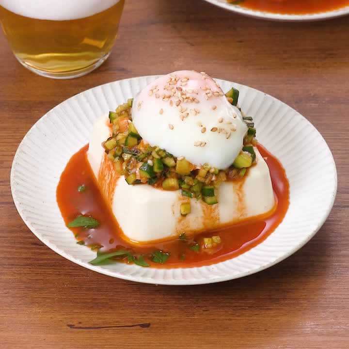 材料3つで作る♪ レンジで卵豆腐