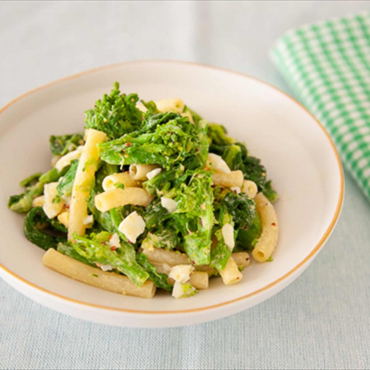 春の健康食！菜の花のハニーマスタード和え