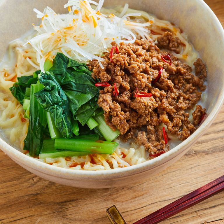 豆乳担々麺の作り方・レシピ