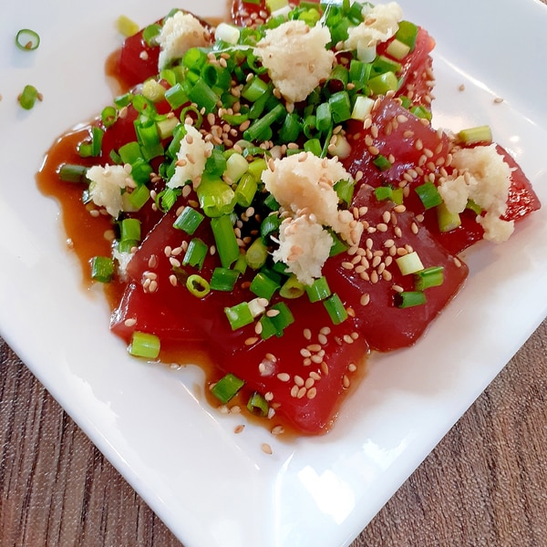 マグロのお刺身☆変り和え♪ by cherryplumクックパッド簡単おいしいみんなのレシピが392万品