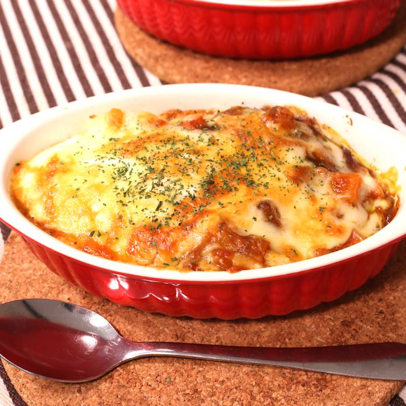 マッシュポテトのカレーグラタン レシピ・作り方 by オランチョ001 - 楽天レシピ