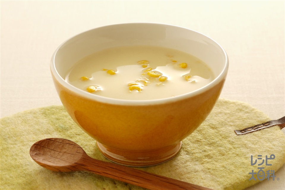 牛乳不使用 豆乳コーンスープ by こどものヒトサラクックパッド簡単おいしいみんなのレシピが392万品