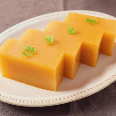 熟した柿を上手に活用！。 柿ソースのパンナコッタ簡単！まるいと印の旬レシピ糸島の食JA糸島 糸島農業協同組合