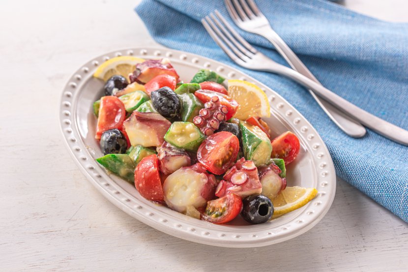 地中海式ダイエットレシピ 真夏のパワーサラダコルノ・ボヴィーノ