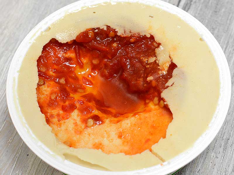 ヨルダン産 フムス・レッドチリ＆フムス・クラシック 業務スーパー- みうけんのヨコハマ原付紀行