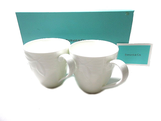 ティファニー T トゥルー エスプレッソカップ ＆ ソーサー、2客セット、ゴールドの縁Tiffany & Co