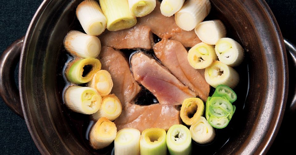 本マグロと矢切ねぎのねぎま鍋海の恵み 食の底力 JAPAN 公式レシピサイト