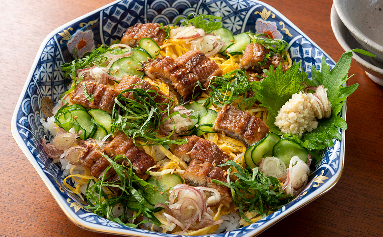 うなぎのちらし寿司のレシピ 作り方 紹介料理教室のホームメイドクッキング