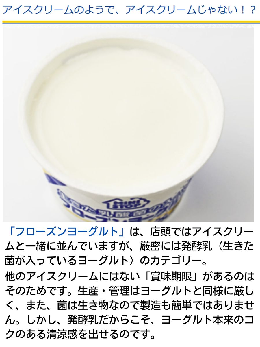 中評価 ミニストップ フローズンヨーグルト２種のブルーベリーの感想・クチコミ・商品情報 もぐナビ