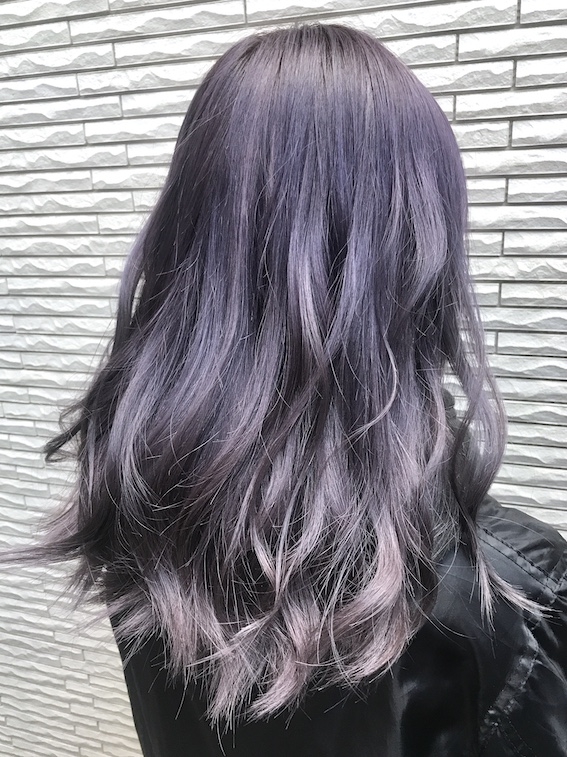 補色or単色！？KYOGOKU IROME エンペラーバイオレットをブリーチ毛にこそ使ってほしい理由