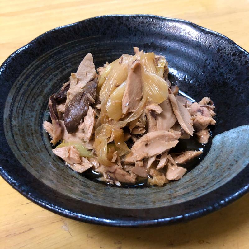 なまり節とナスのさっと煮