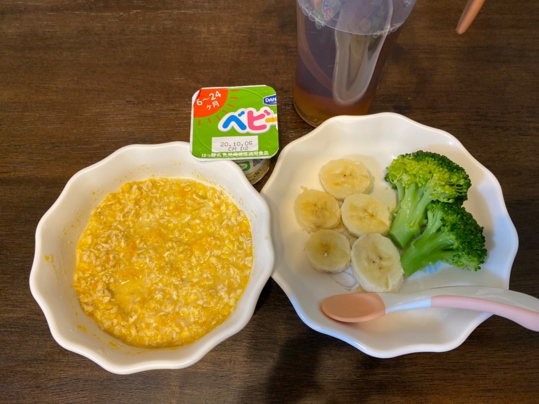 鉄分たっぷり！ 電子レンジで手づかみオートミールパンの作り方 離乳食後期・完了期: トイレのうず ブログ