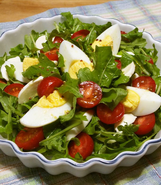 簡単さっぱり！ ルッコラのイタリアンサラダ