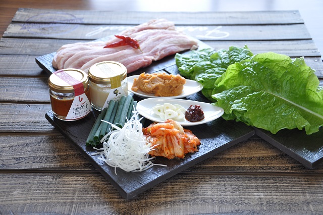 Carte de Cuisine＞サムギョプサルサンドイッチmarie claireマリ・クレール