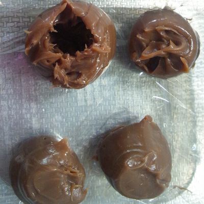 ＊生クリーム入り生チョコトリュフ＊