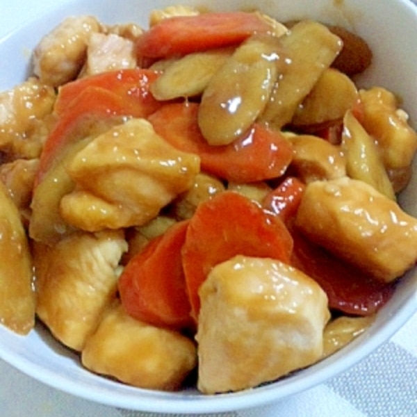 まろやかで香ばしい！ ごぼうと鶏肉のごまみそ煮