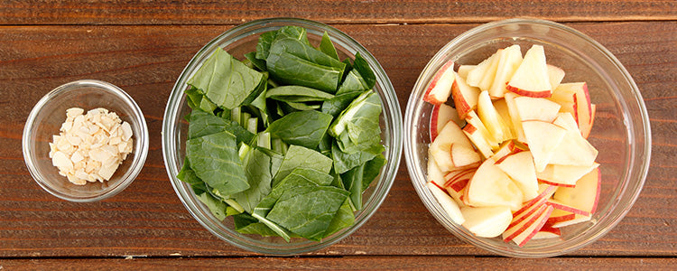 小松菜のりんご風味 190108 コープクッキング - 生活協同組合コープこうべ