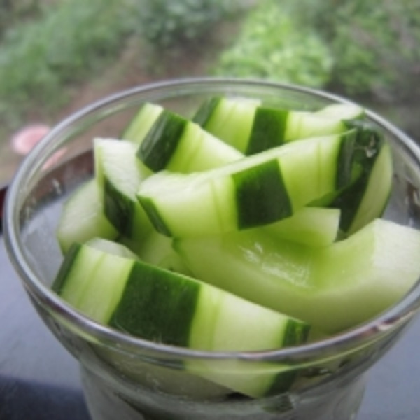 超簡単 はぐら瓜の醬油漬け『下漬けもしません合わせ調味液に漬けるだけで旨～い！！』