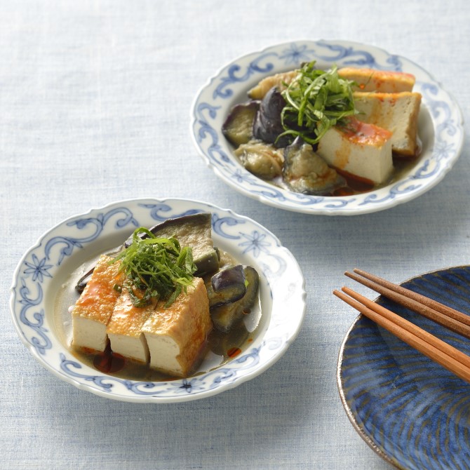 超簡単♥揚げなすのラー油煮浸し🎵柘榴❣️