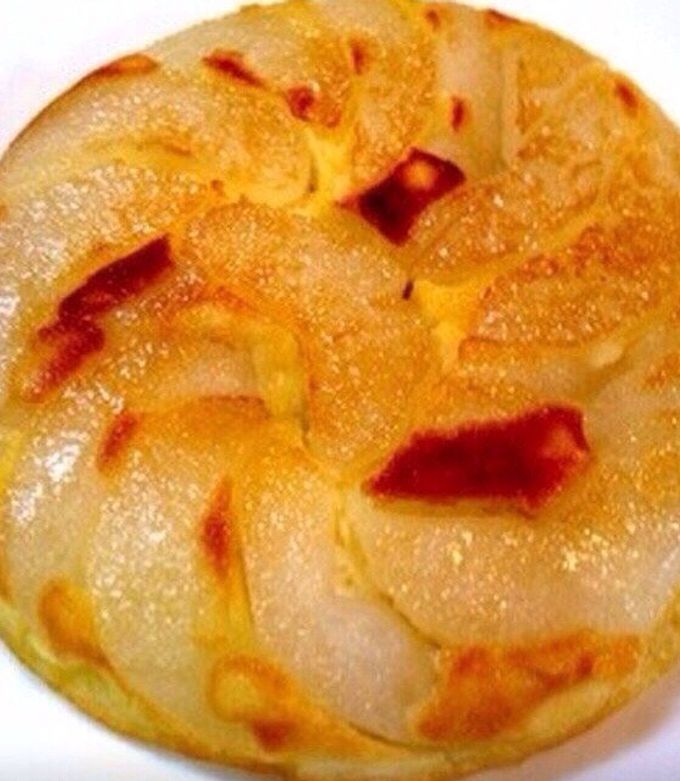 素朴だけど病み付きになる和梨のフライパンケーキ - Jalan Makan -ペナンと日本でJalan Jalan Cari Makan