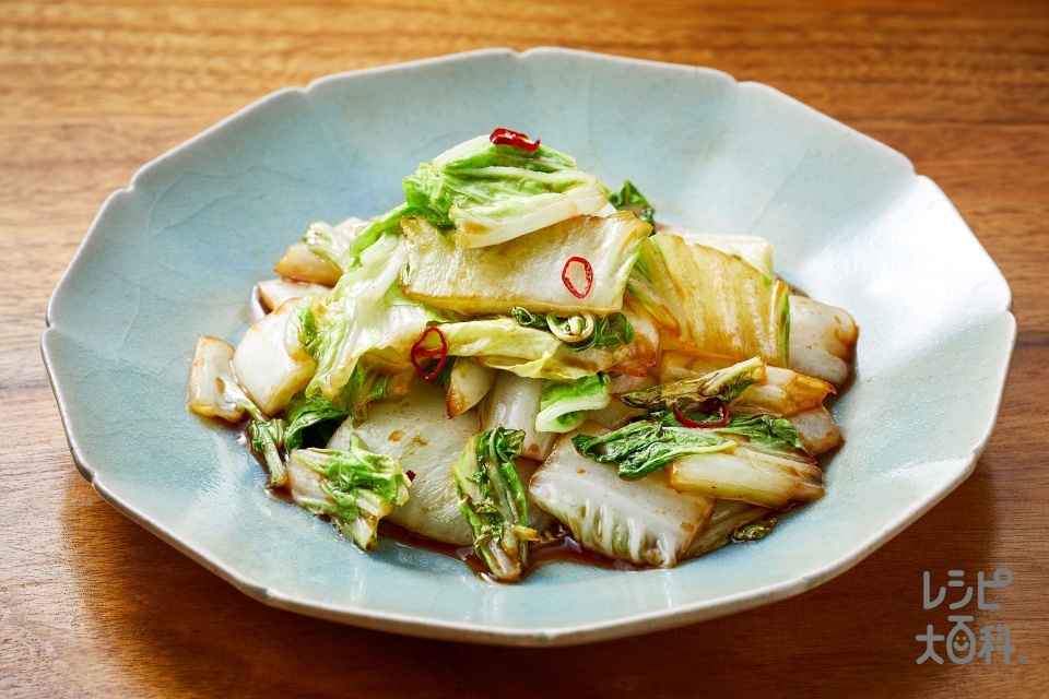 白菜漬けと豚バラのバター炒め - ごはん便り