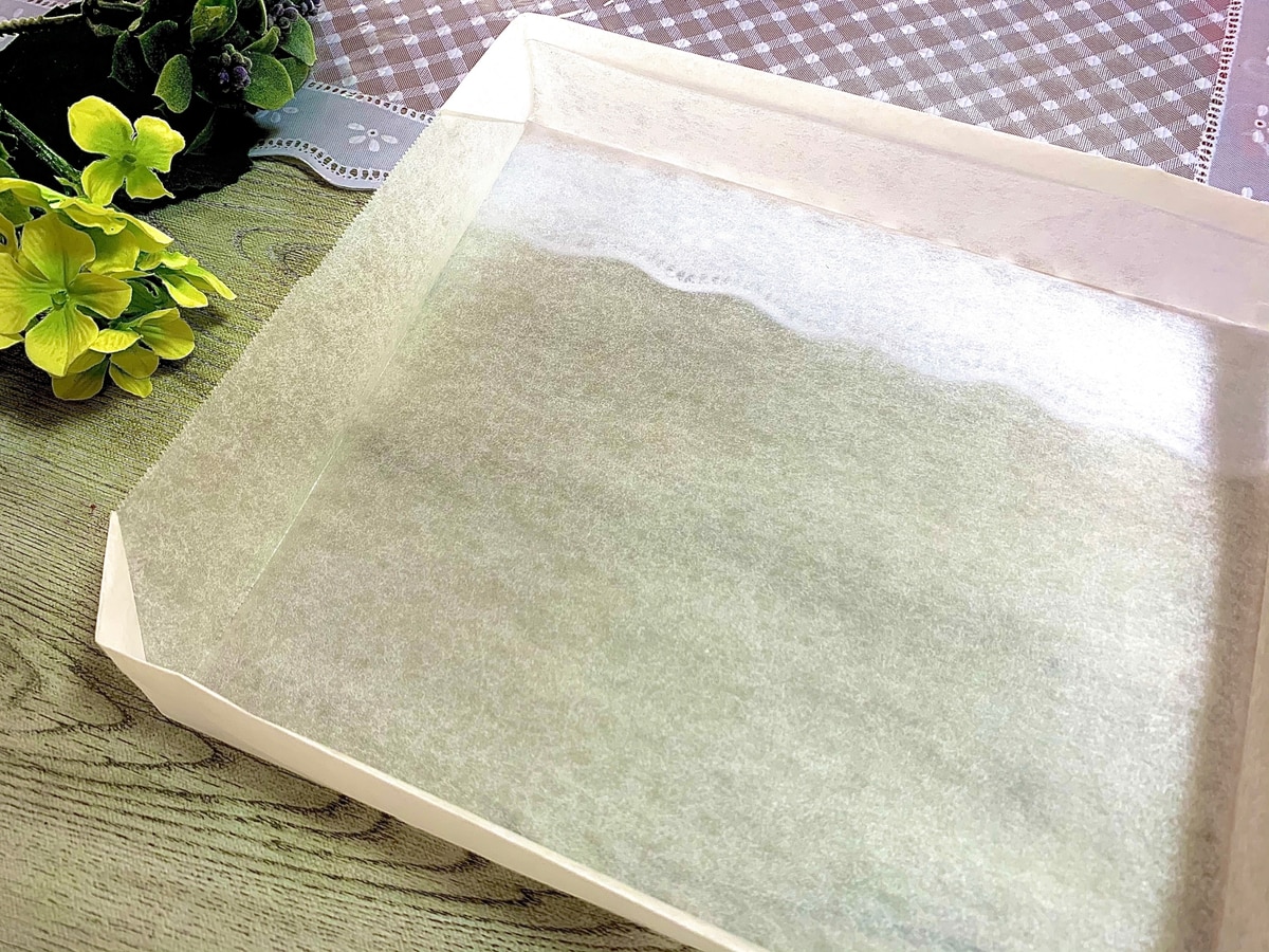 ケーキ型 クッキングシートの作り方と敷き込み方